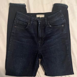 Francesca’s Harper Heritage Dark Wash High Rise Skinny Jeans